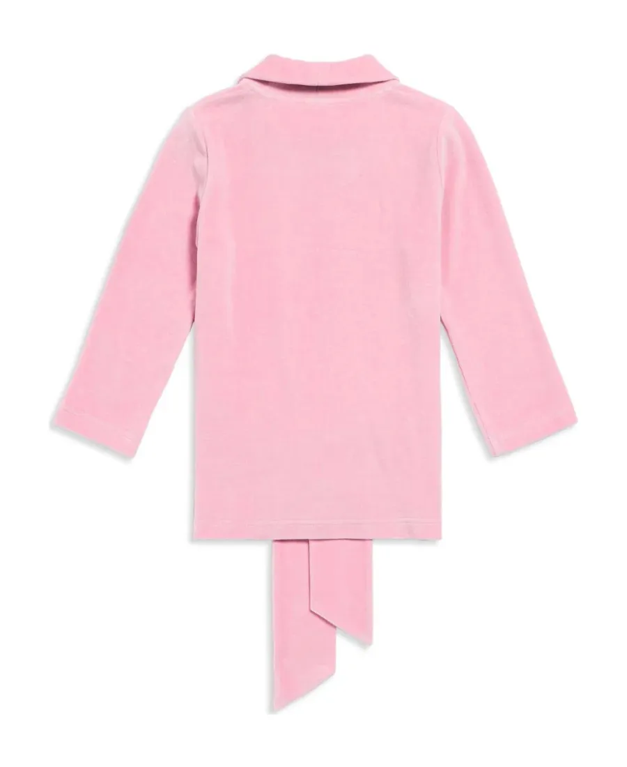 Scarf Details Long-Sleeved T-Shirt
