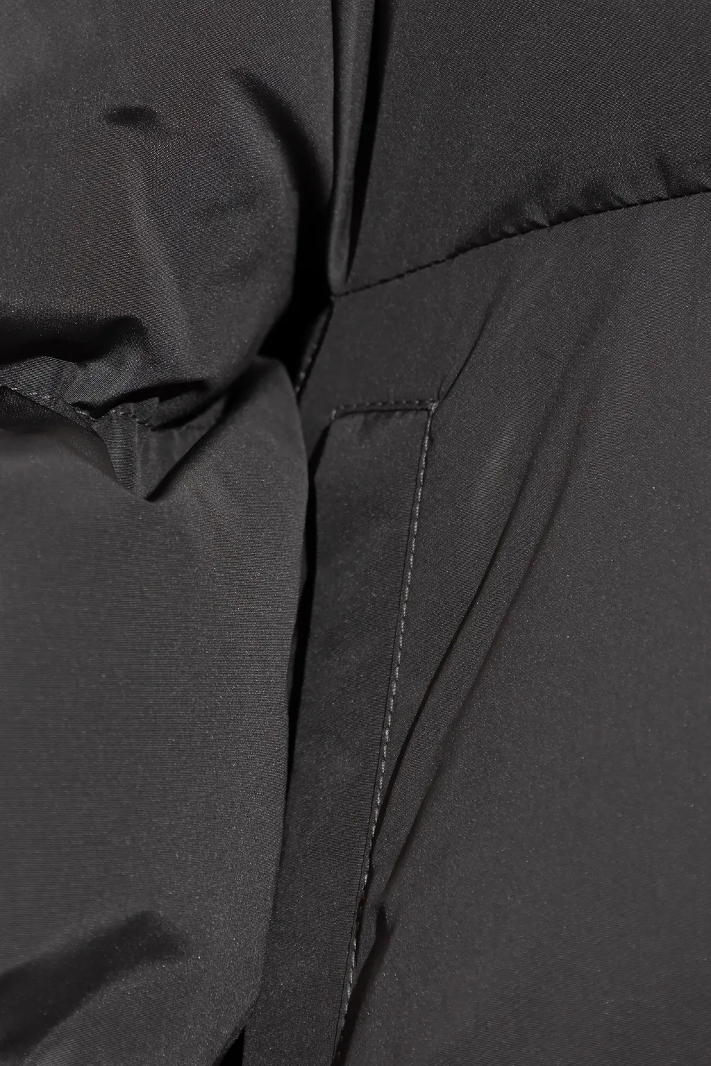 Logo Printed Padded Jacket
