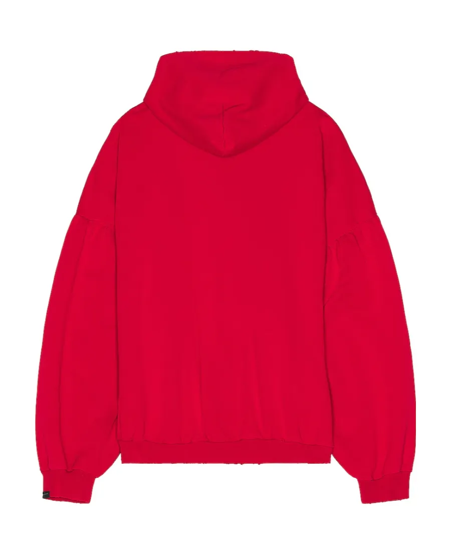 Hooded Long-Sleeved Sweater