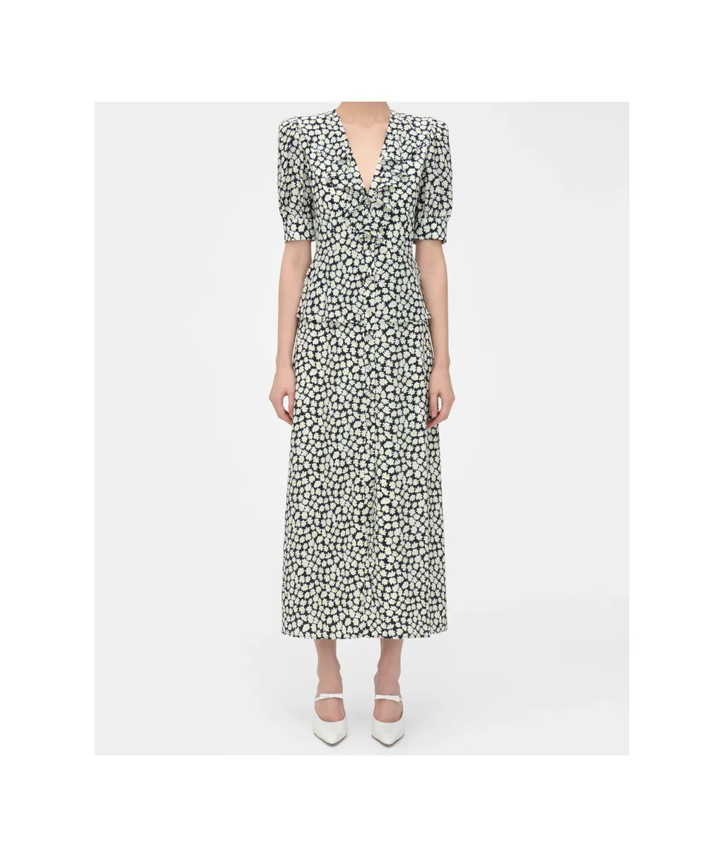 Small Flowers Print Dress