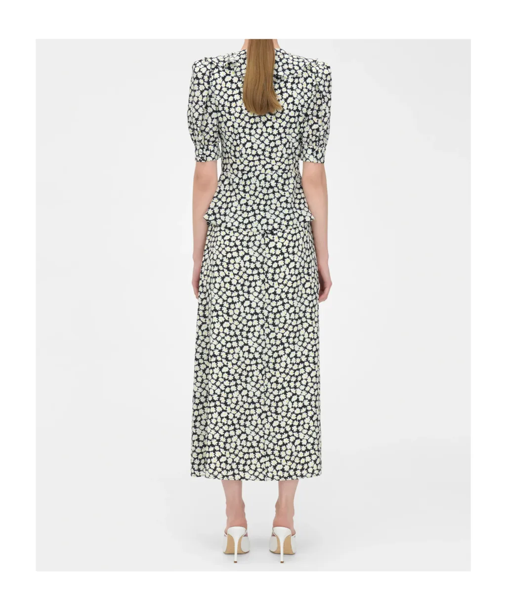 Small Flowers Print Dress