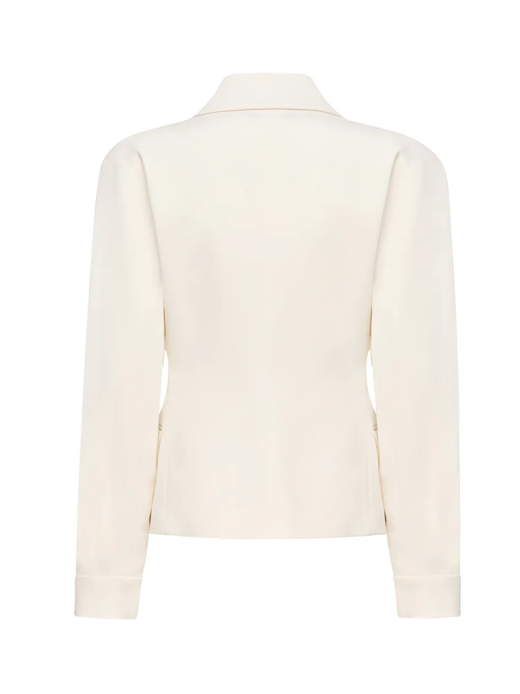 Crystal-Embellished Double-Breasted Jacket