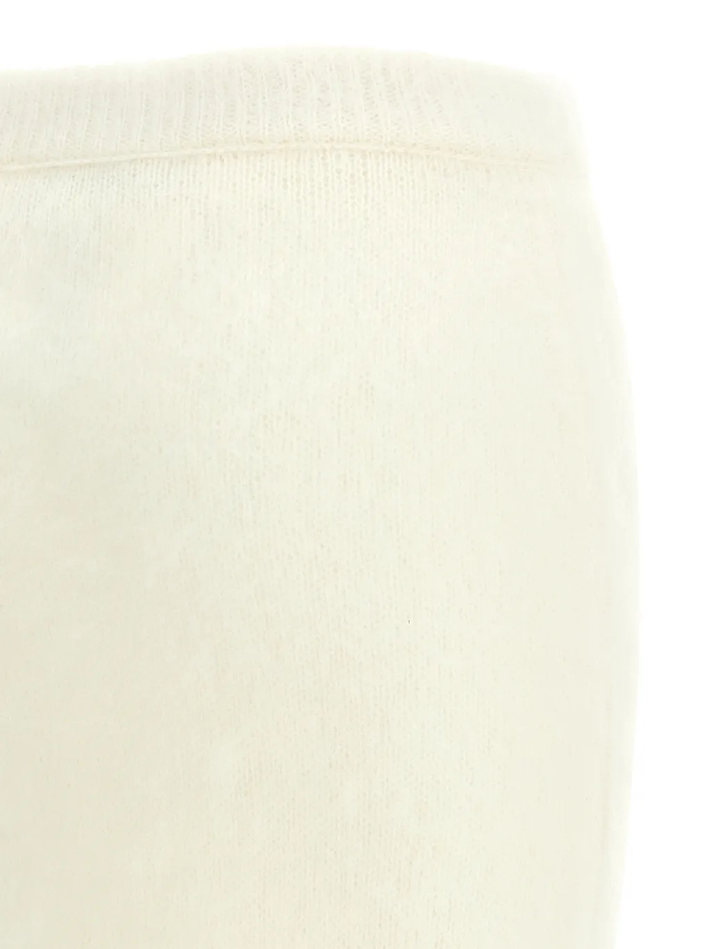 Mohair-Blend Midi Skirt
