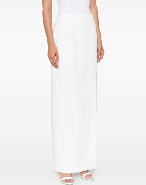 Split-Front Midi Skirt