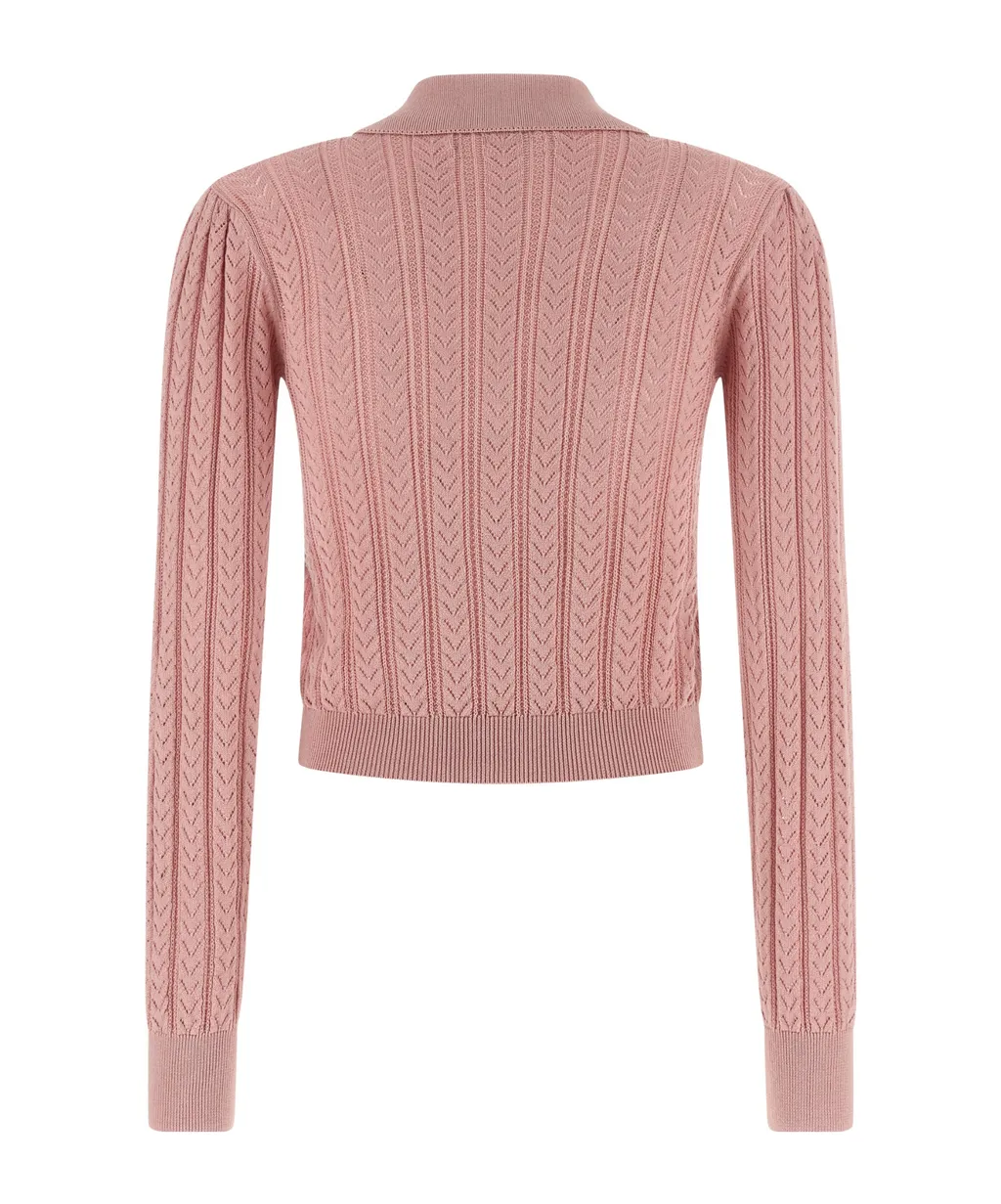 Cable-Knit Cardigan