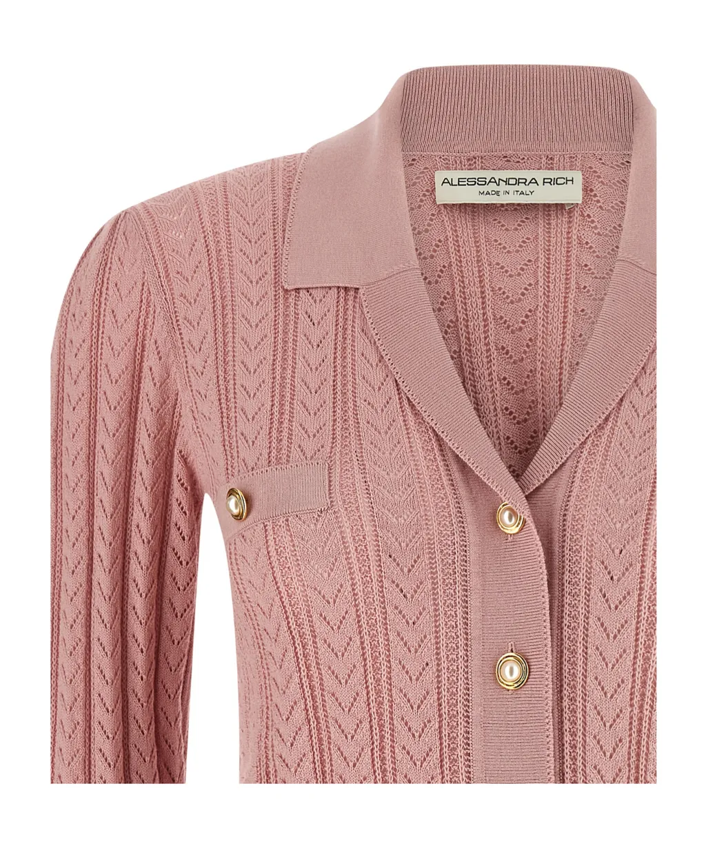 Cable-Knit Cardigan