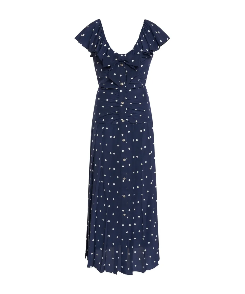 Ruffle Polka Dot Dress