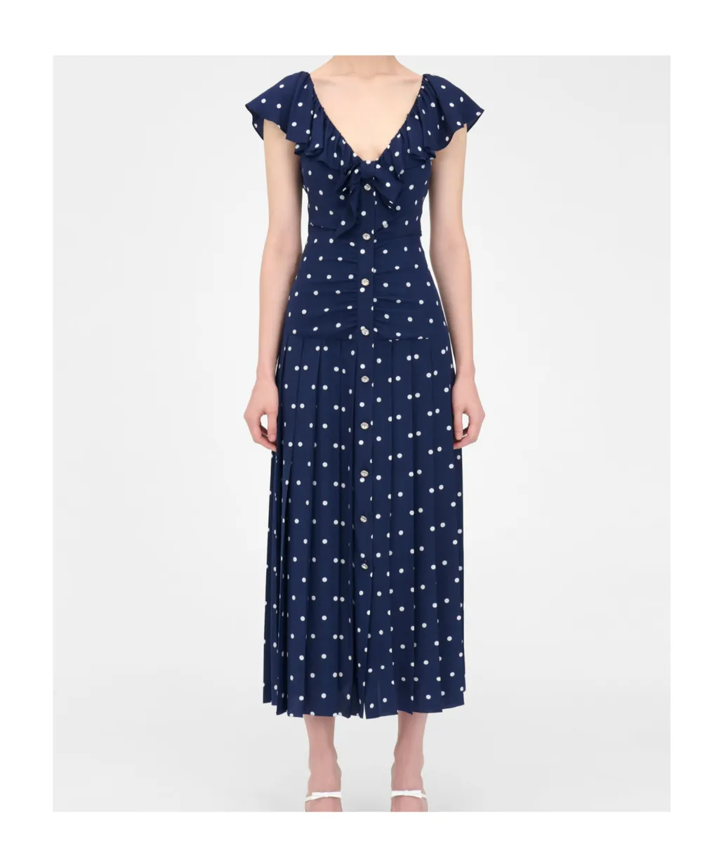 Ruffle Polka Dot Dress
