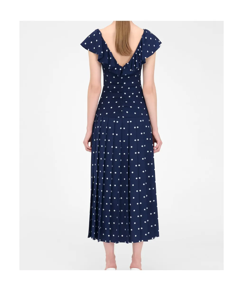 Ruffle Polka Dot Dress