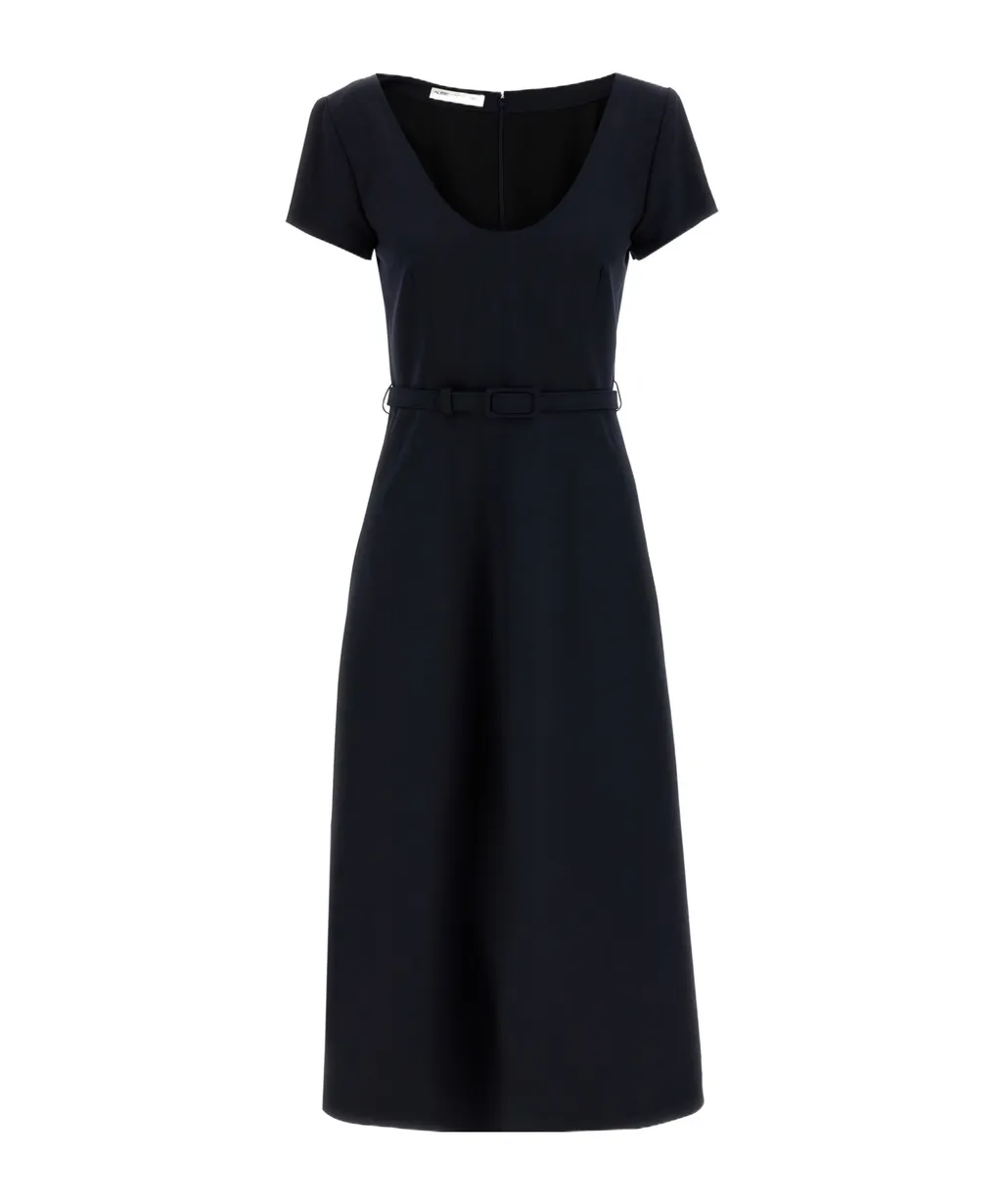 Belted Midi Dress