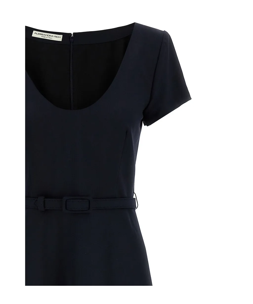 Belted Midi Dress