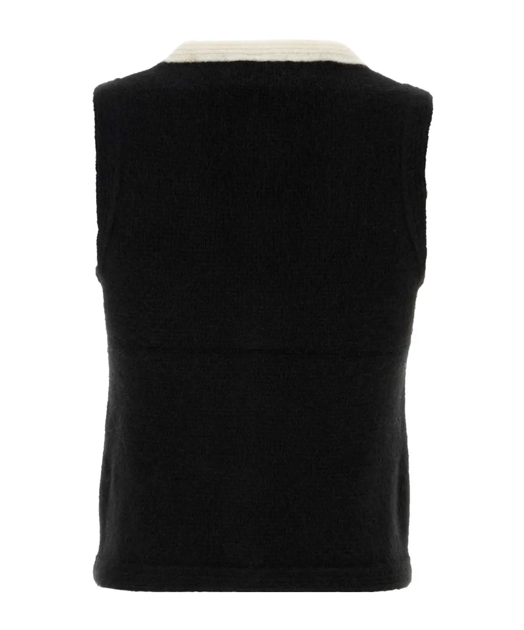 Sleeveless Knitted Vest