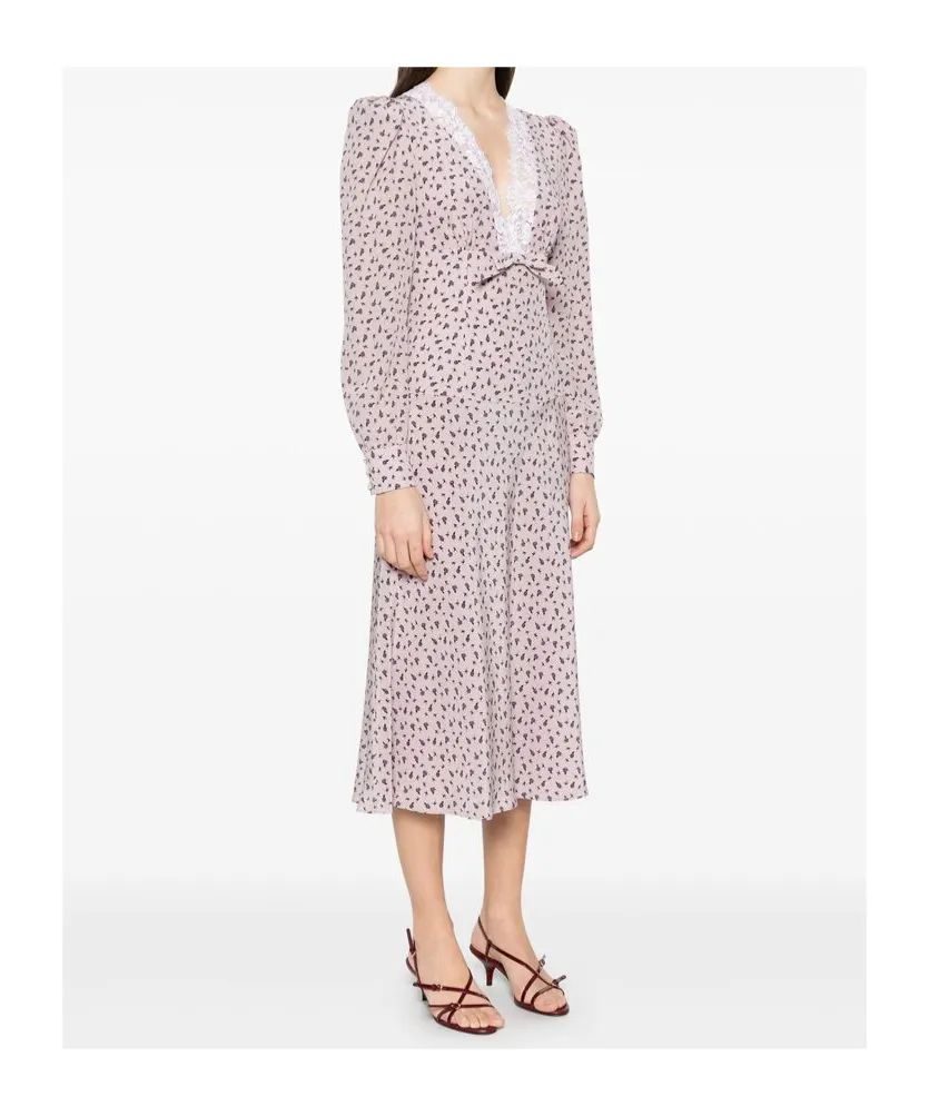 Small Rose Print Dress