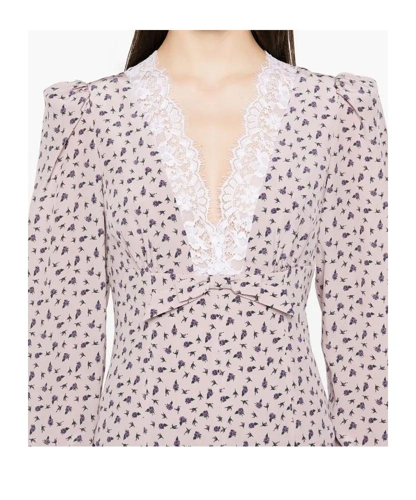 Small Rose Print Dress