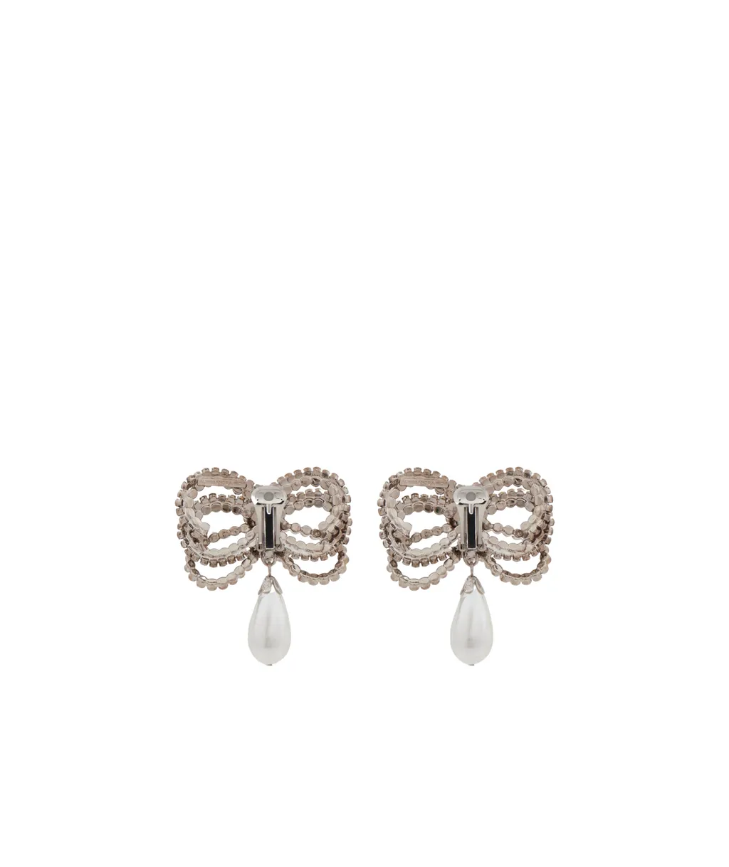 Bow Embellished Earrings