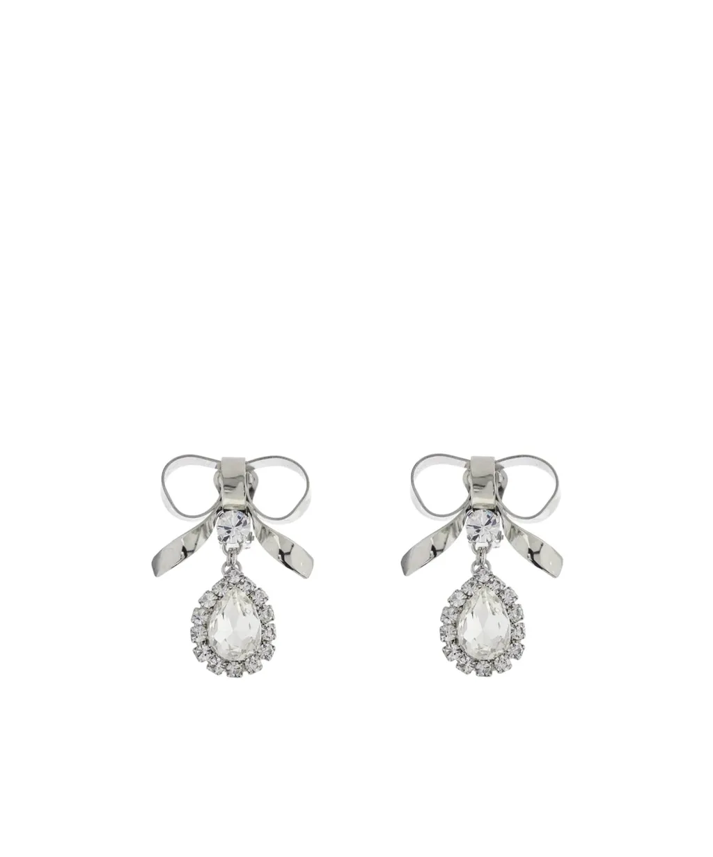 Bow Embellished Earrings