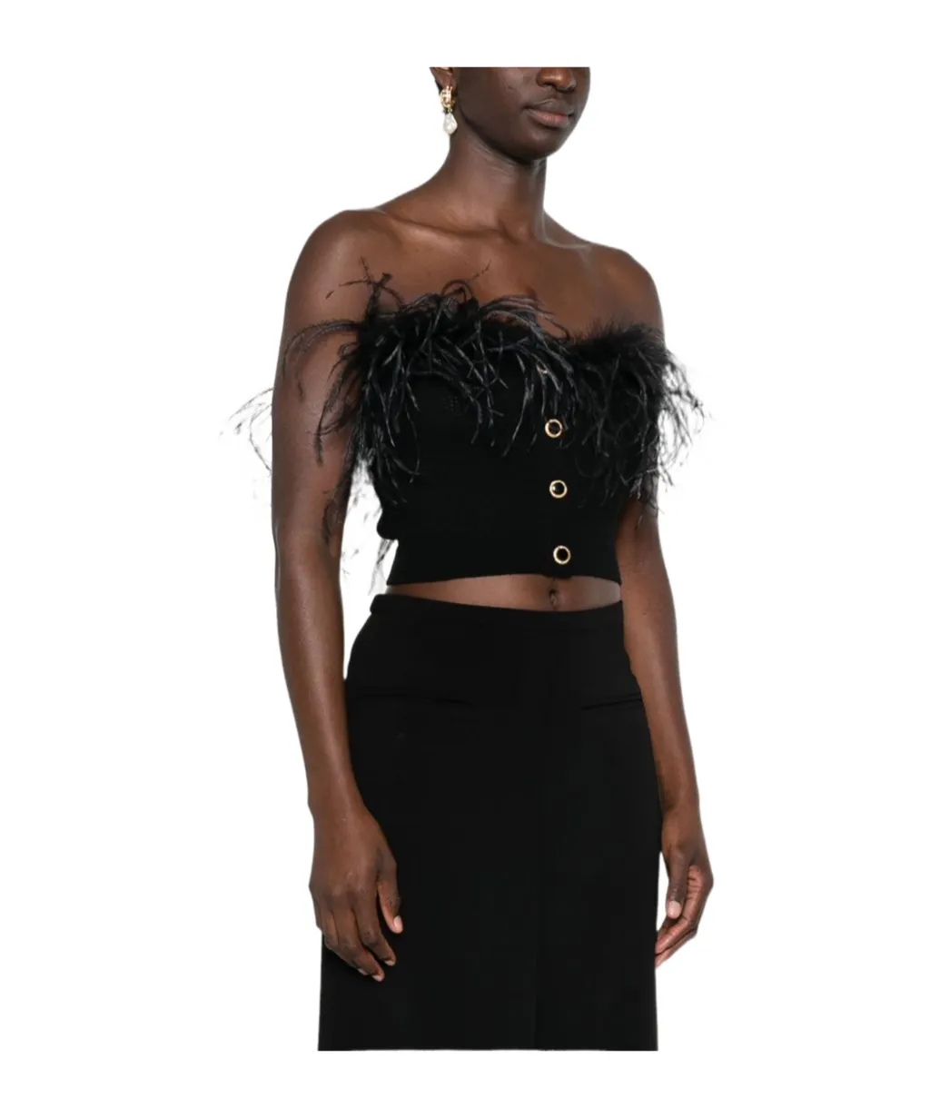 Embellished Knitted Bandeau