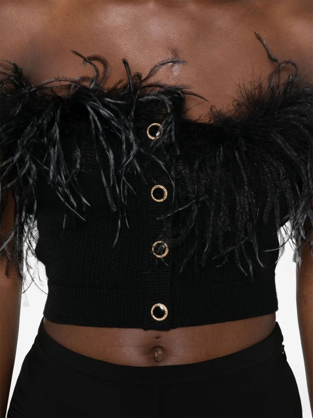 Embellished Knitted Bandeau
