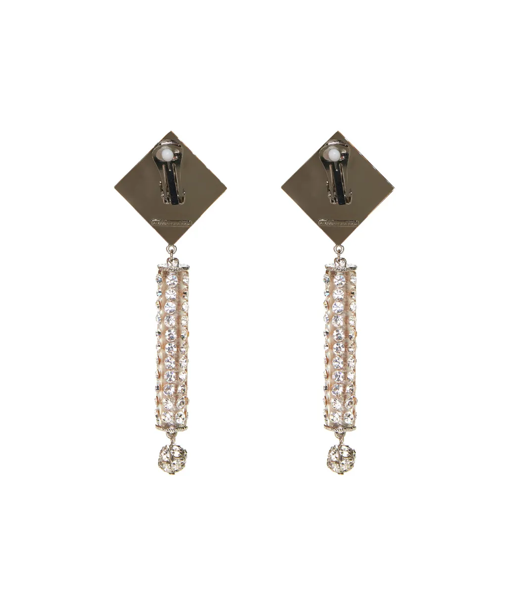 Embellished Pendant Earrings
