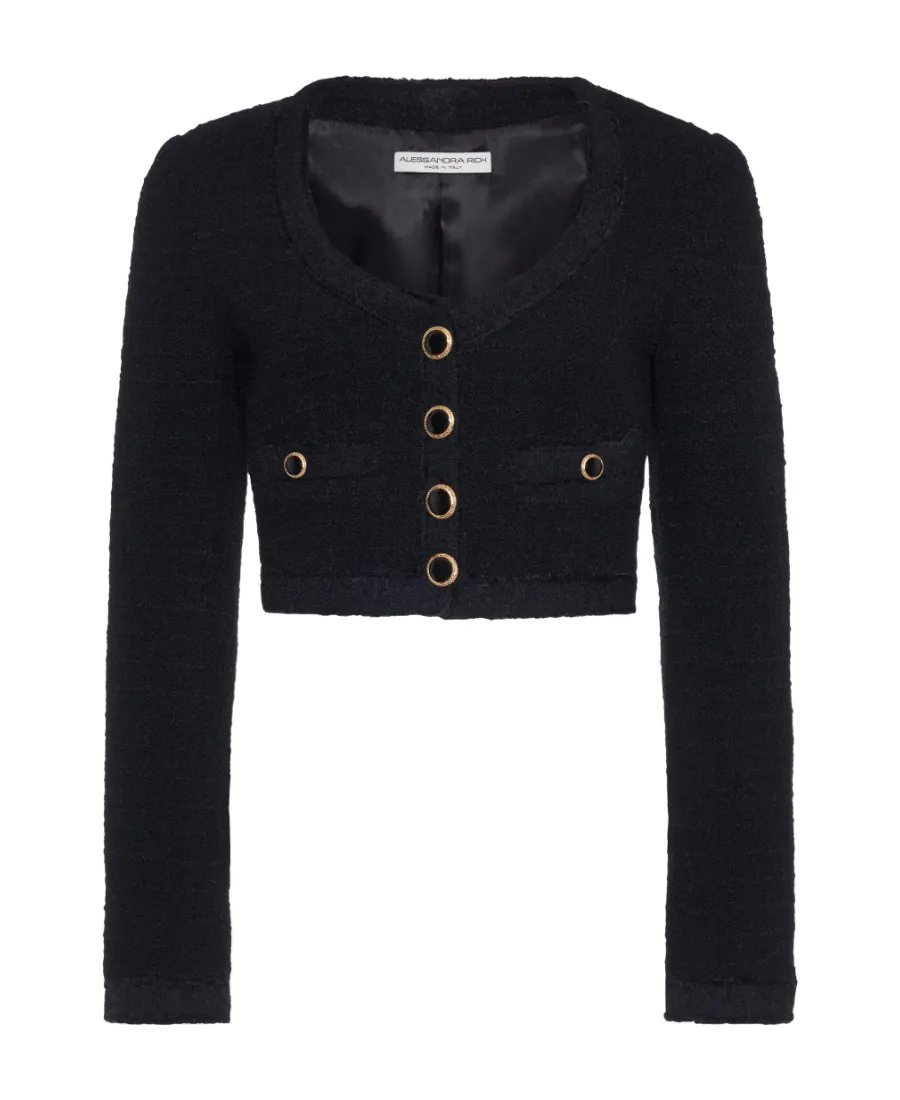 Long Sleeved Cropped Jacket