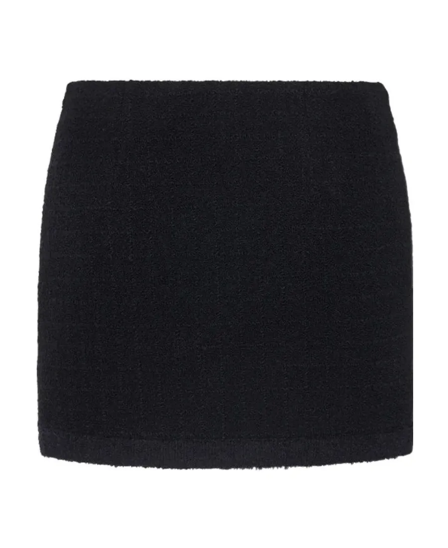 Tweed Low-Waisted Mini Skirt