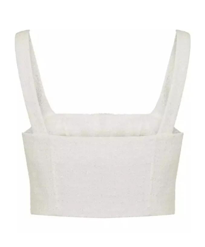 Buttoned Sleeveless Top