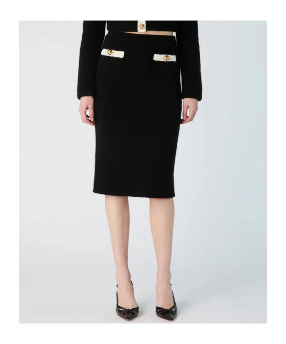 Knitted Midi Skirt