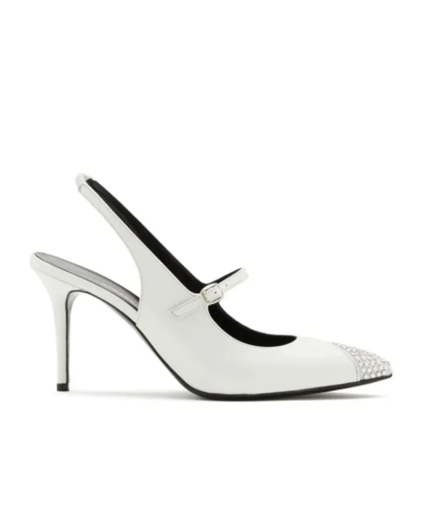 Embellished Slingback Pumps