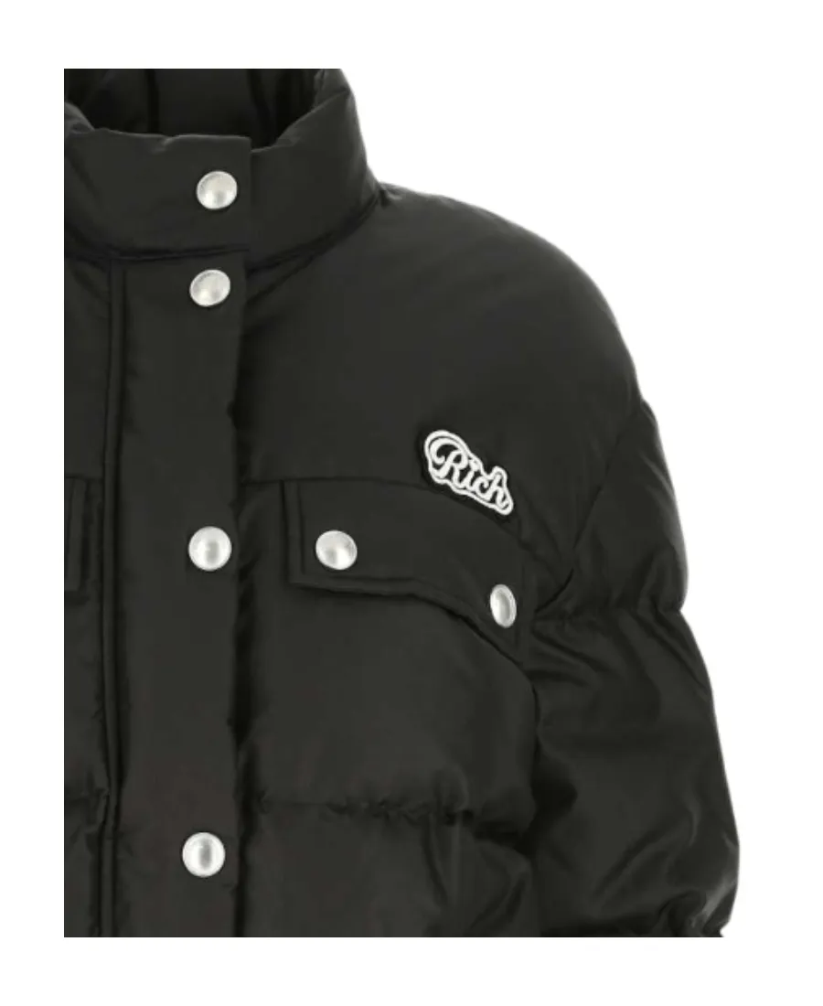 Logo-Patch Puffer Jacket