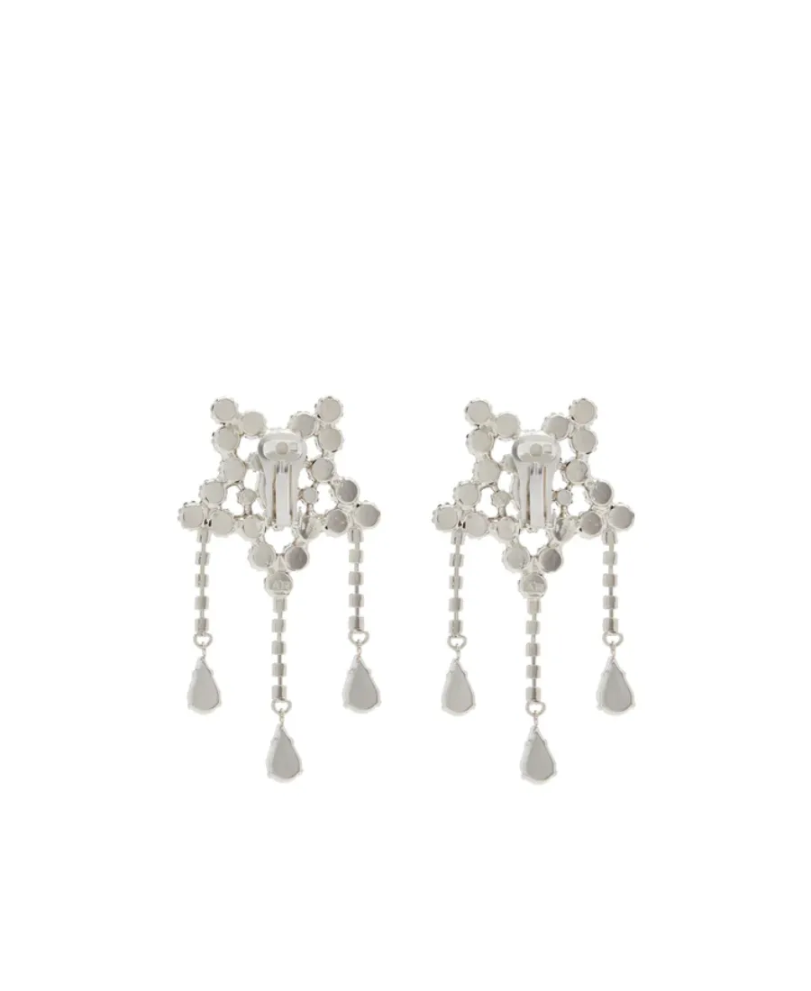 Triple Tassel Star Earrings