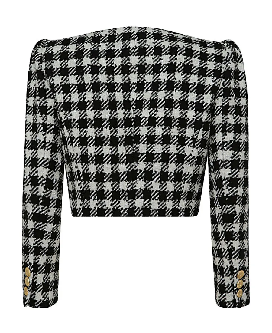 Check Casual Coat
