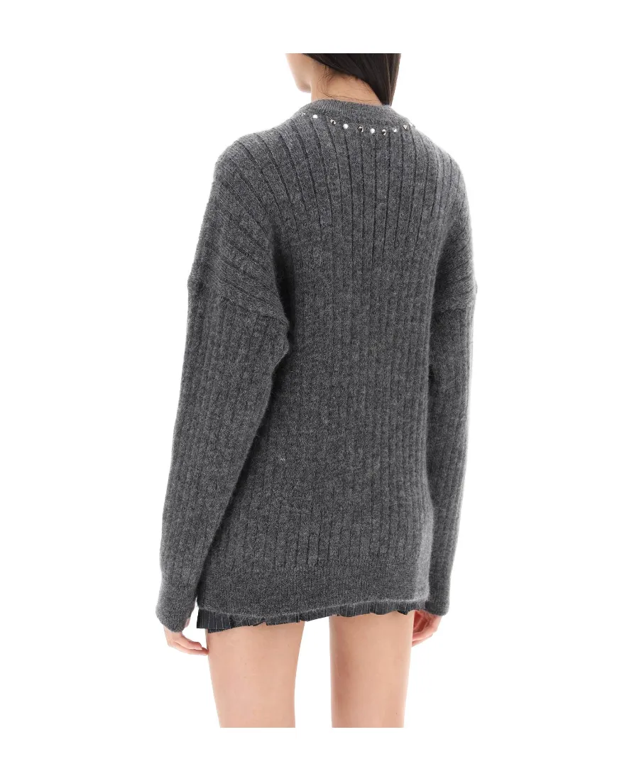 Embellished V-Neck Cardigan