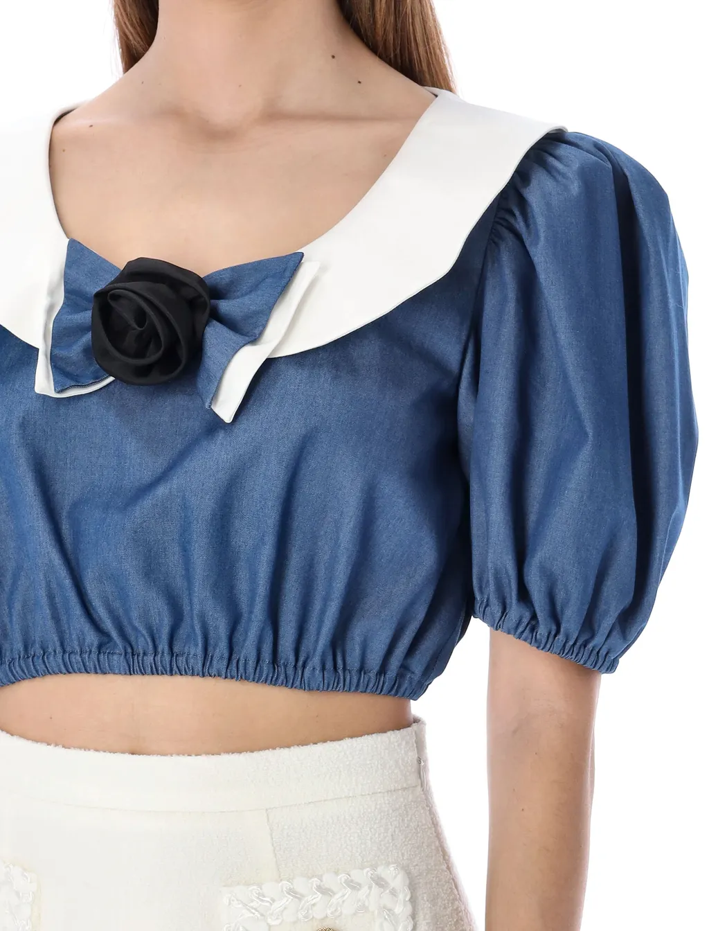 Bubble Sleeve Blouse