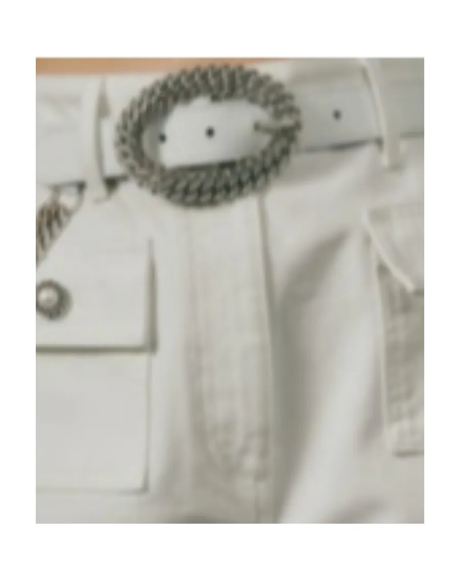 High-Rise Cotton Shorts