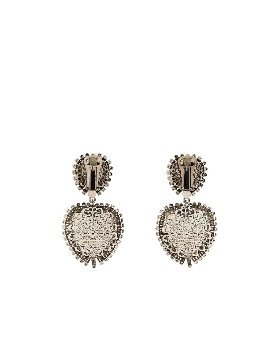 Heart Shaped Clip-On Earrings