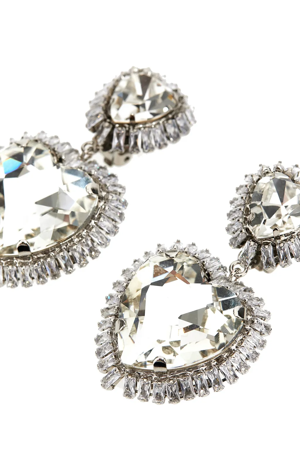 Heart Shaped Clip-On Earrings