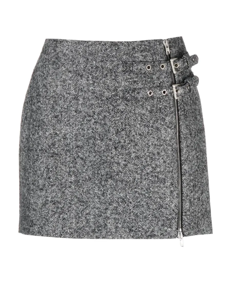 Buckled Miniskirt