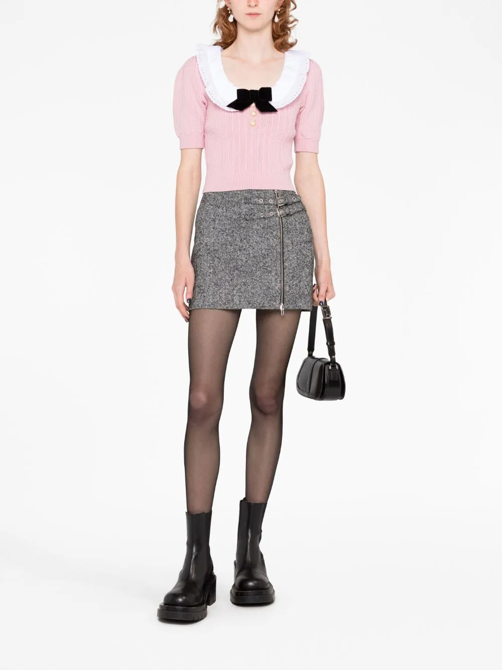 Buckled Miniskirt