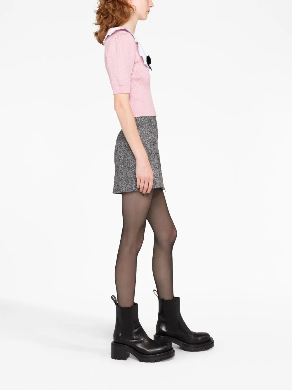 Buckled Miniskirt