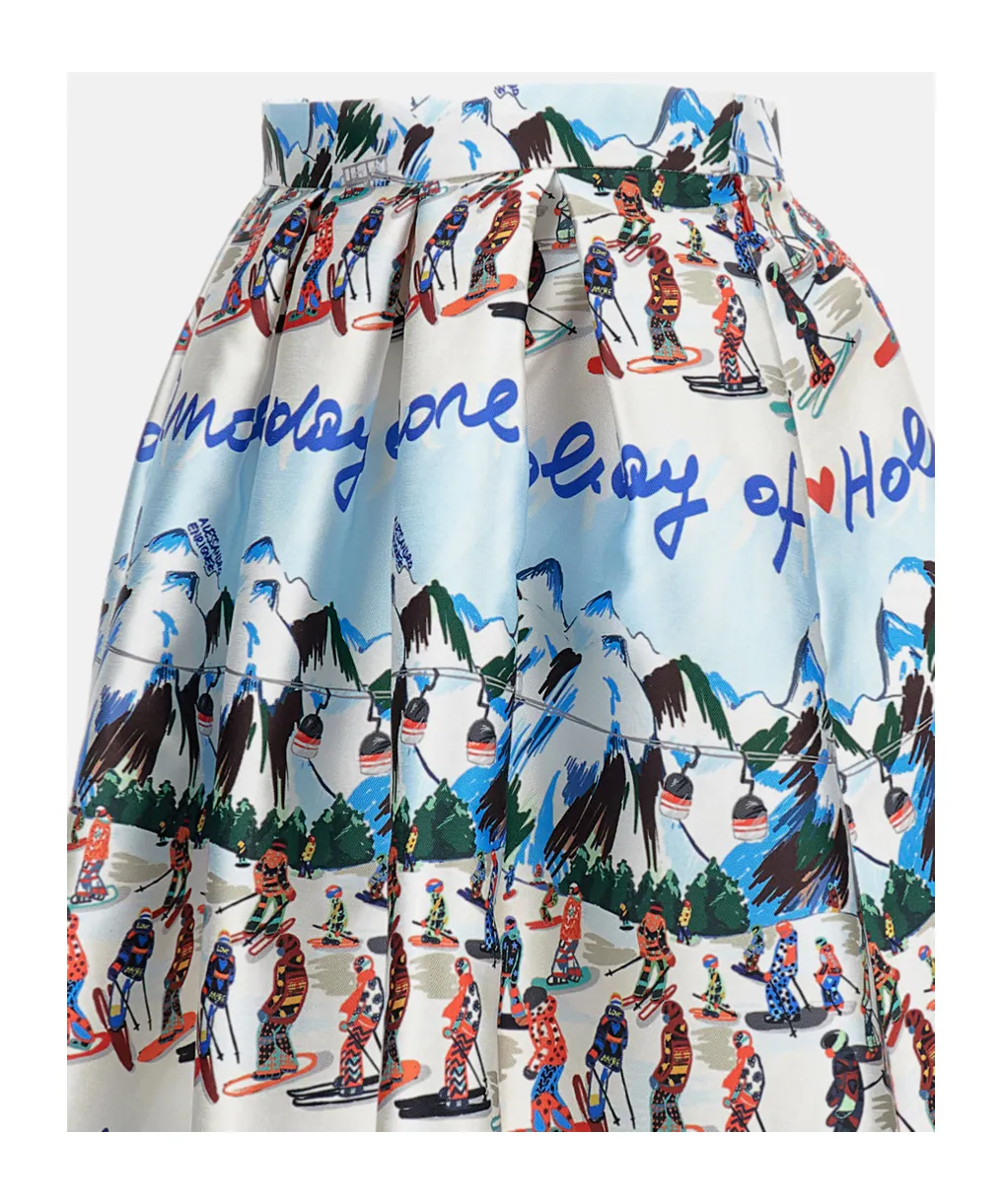 Patterned Skirt