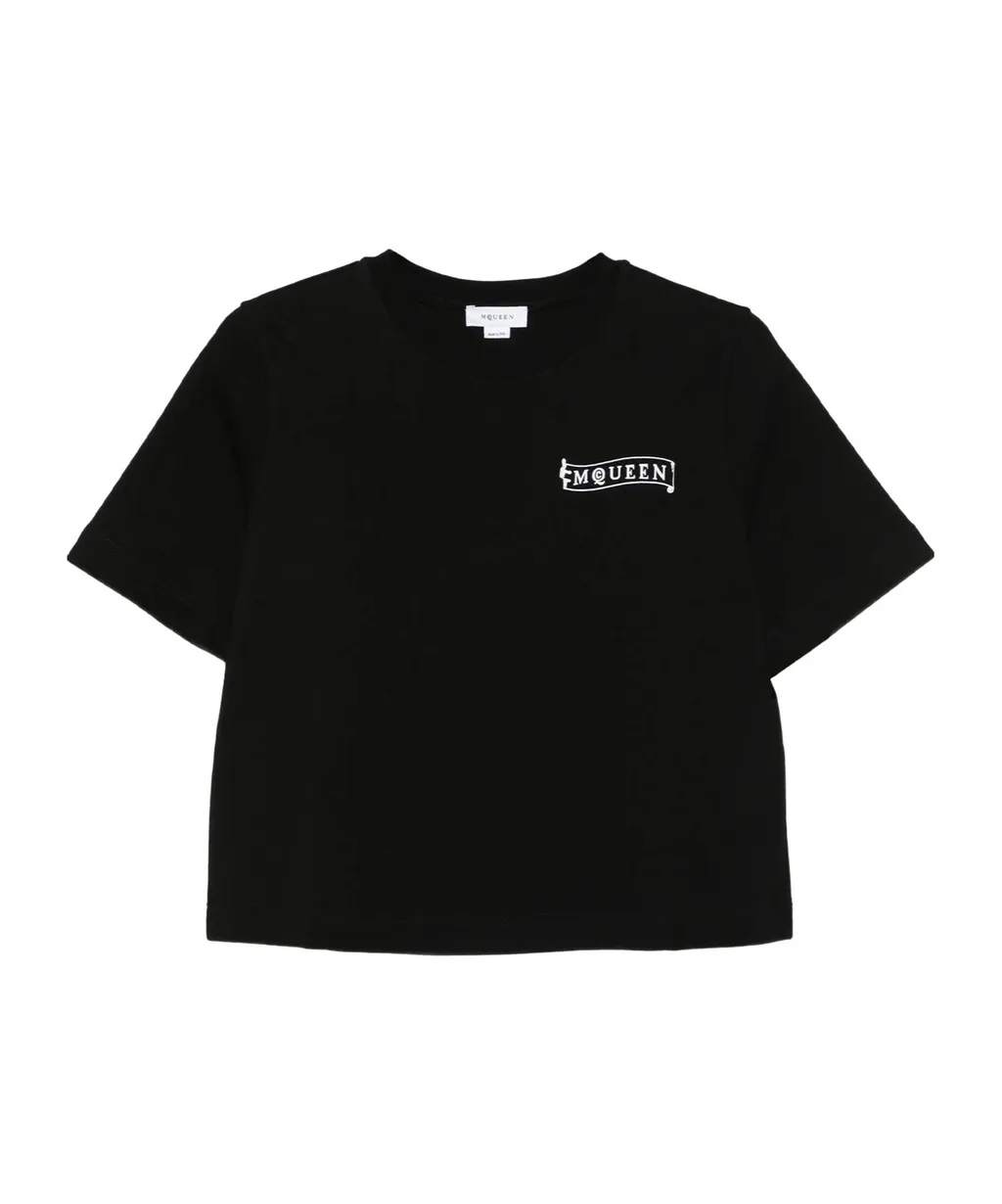 Logo Printed Crewneck T-Shirt