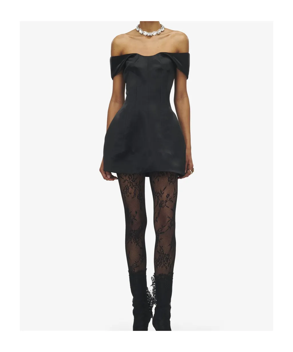 Off-Shoulder Mini Dress