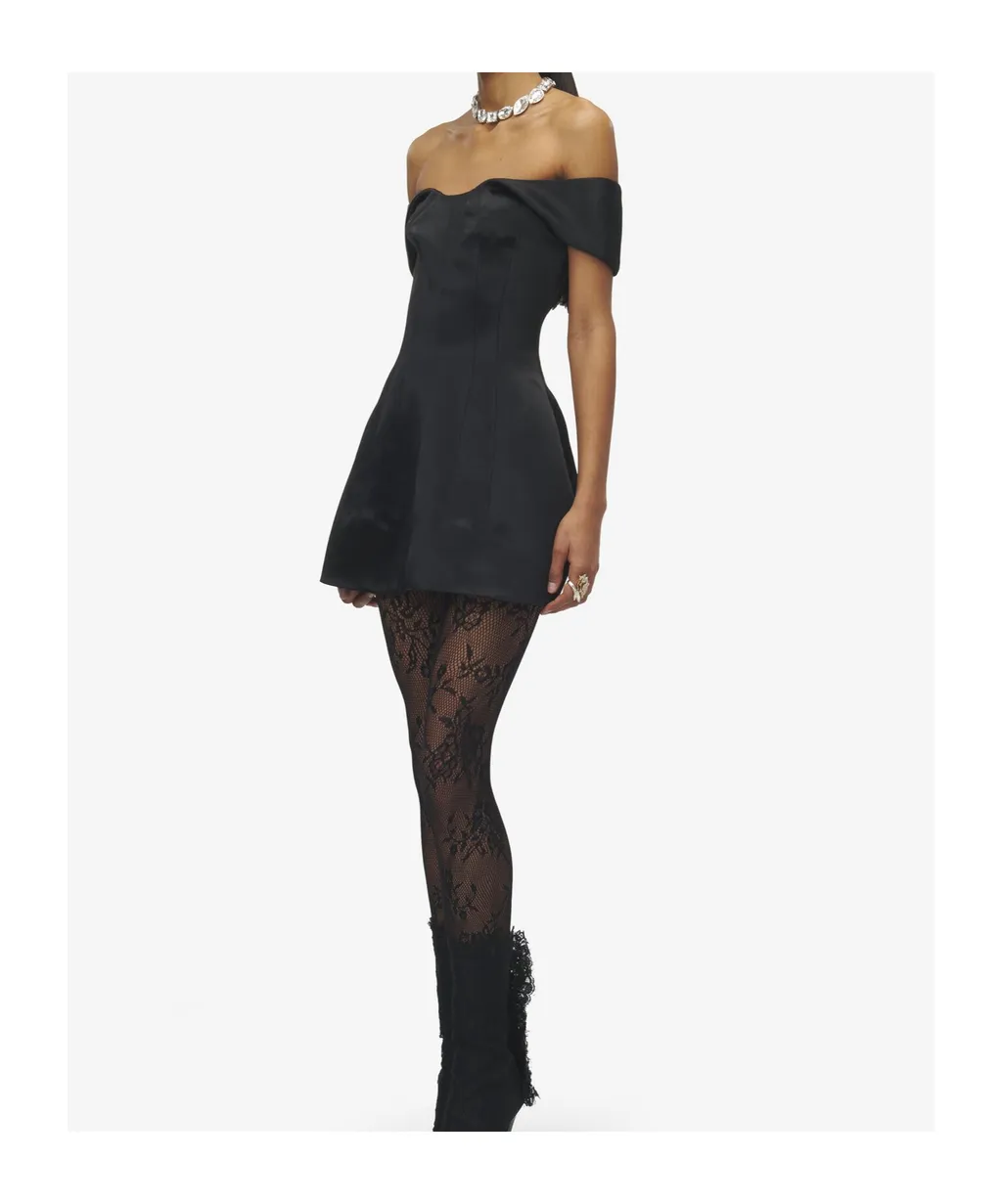 Off-Shoulder Mini Dress
