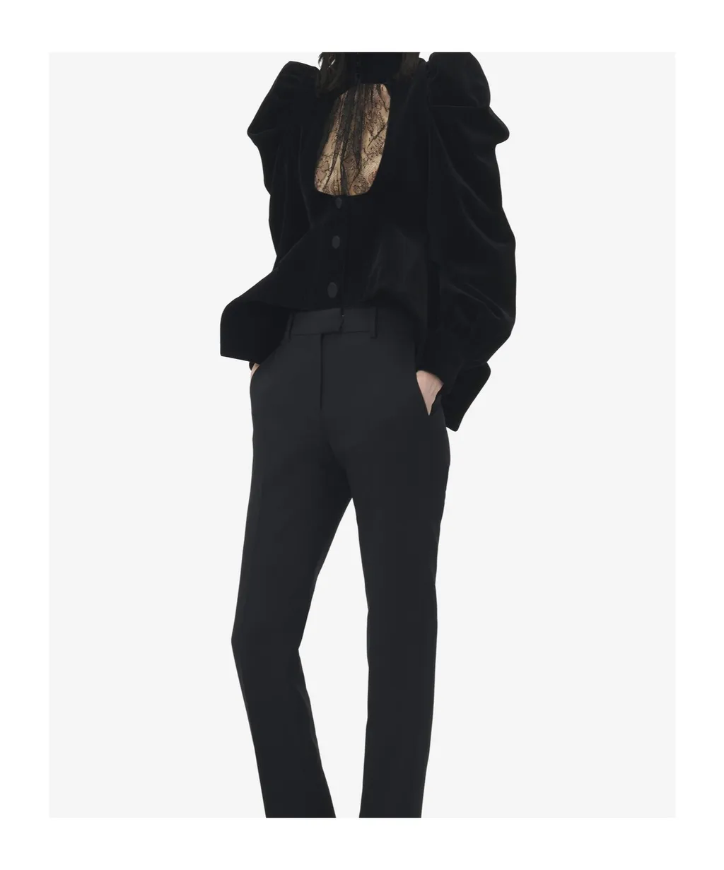 Velvet Panel Jacket
