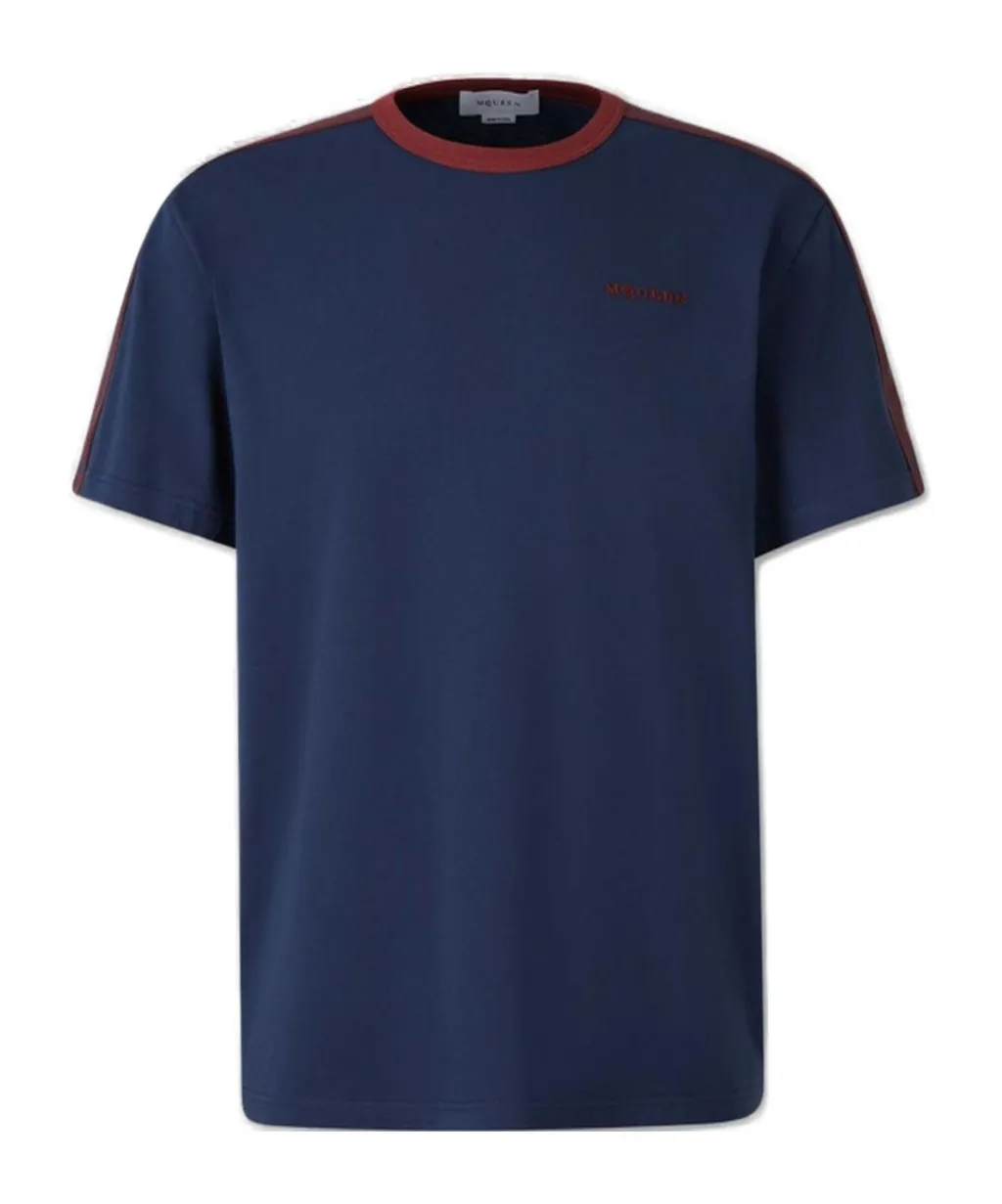 Logo Embroidered Crewneck T-Shirt