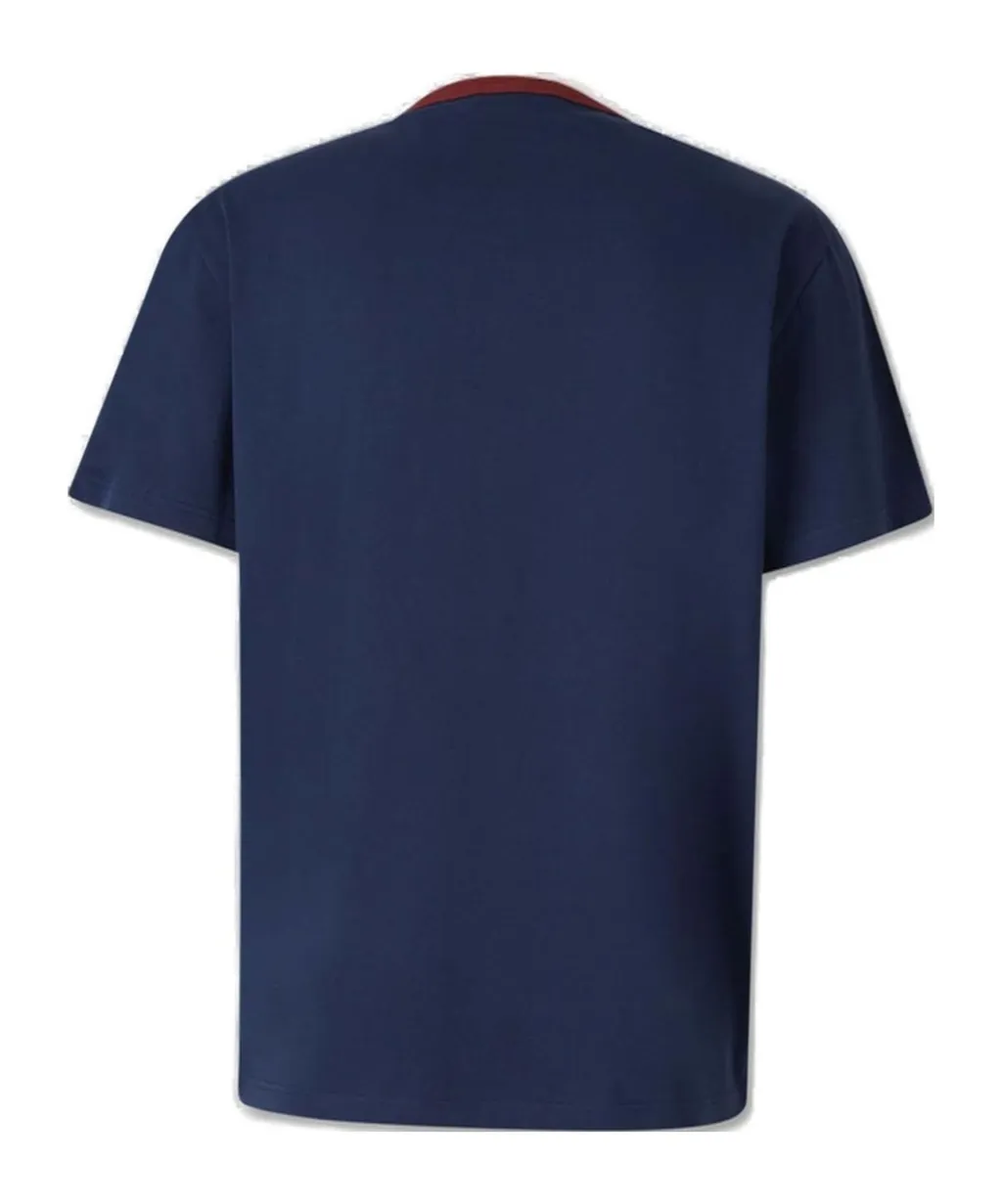 Logo Embroidered Crewneck T-Shirt