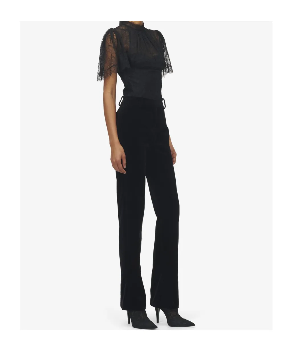Straight-Leg Tailored Trousers