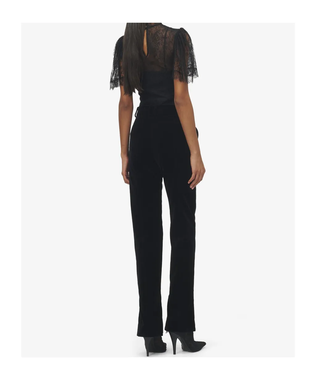 Straight-Leg Tailored Trousers