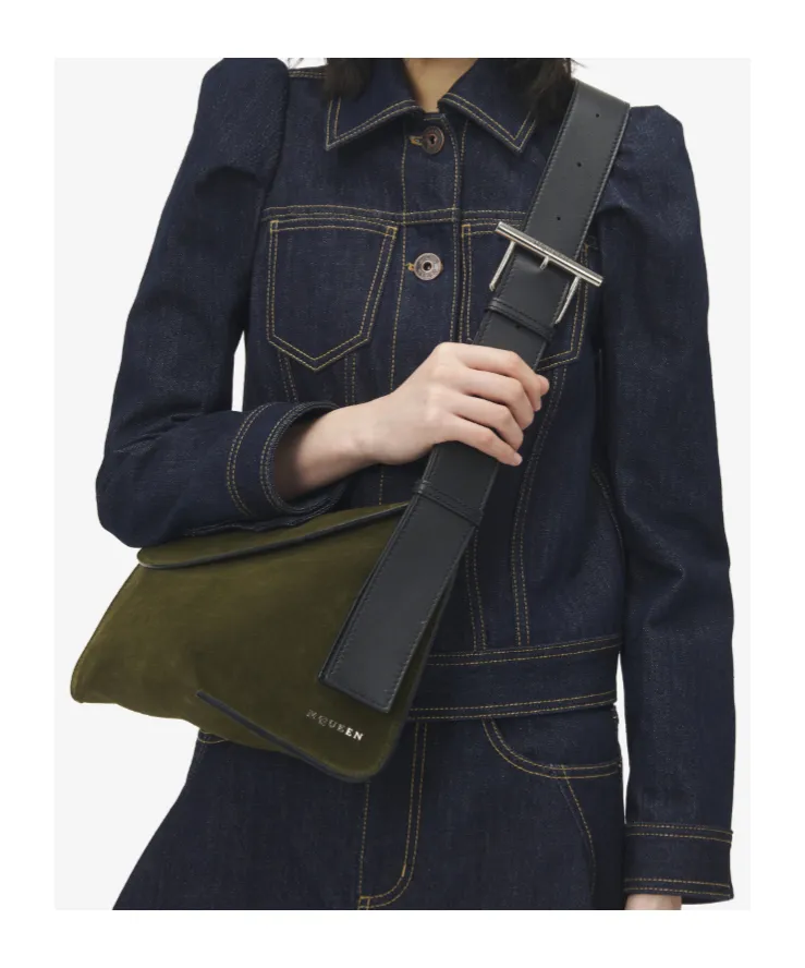 Large T-Bar Sling Shoulder Bag