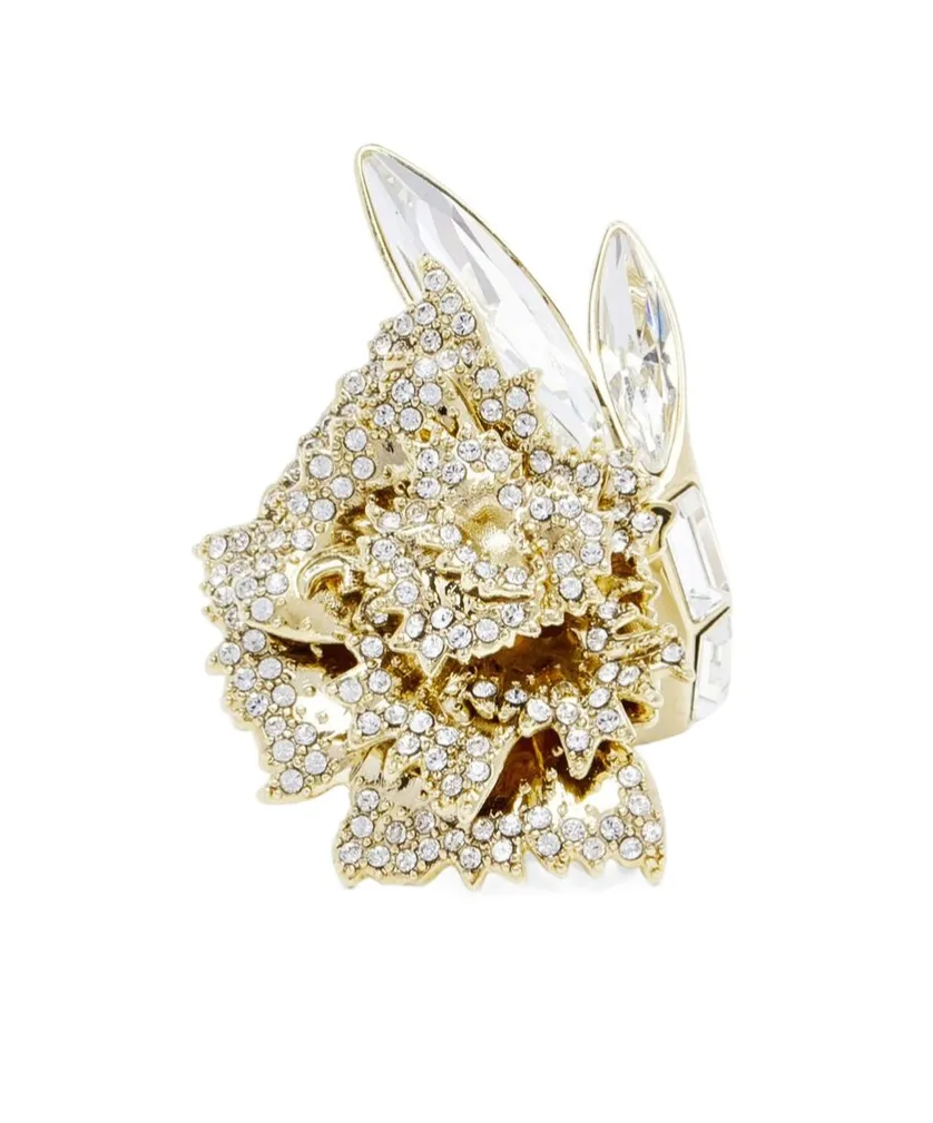 Carnation Embellished Ring